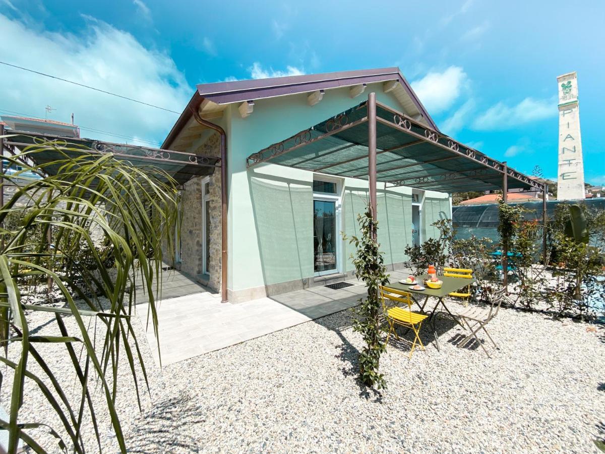 Ferienwohnung New Agriloft 3 Agave - Giardino, Wi-Fi, Clima, A 50 Mt Dal Mare Bordighera Exterior foto
